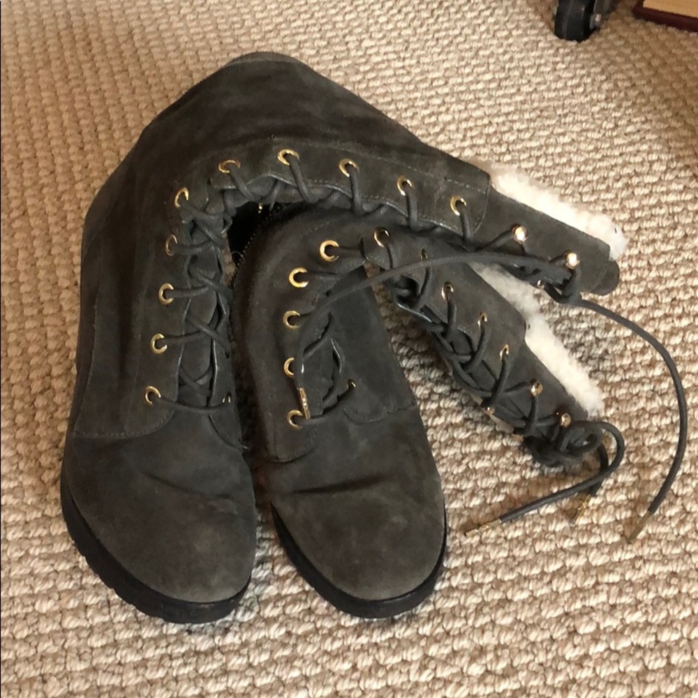 Michael Kors suede boots